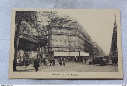 Paris 75, la rue Lafayette