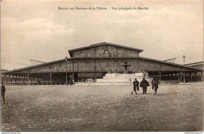 (07/10/24) 75-CPA PARIS - 10 ème ARRONDISSEMENT - MARCHE AUX BESTIAUX DE LA VILLETTE