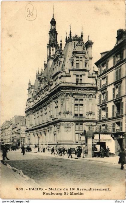 CPA Paris 10e - Mairie du X.e Arrondissement (78442)