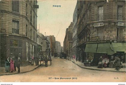 PARIS  arrondissement 11   rue Mercoeur