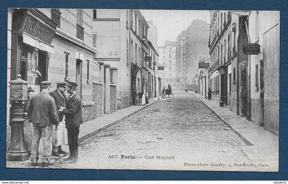 PARIS 12e - Cité Moynet ( carte rare )