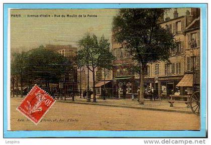 75 - 13 e -- Avenue d'Italie - Rue...