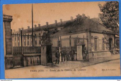 75 - 13 - Paris - Entree de la Caserne de Lourcine (N11357)