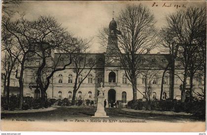 CPA Paris 14e - Mairie du XIV. Arrondissement (56466)