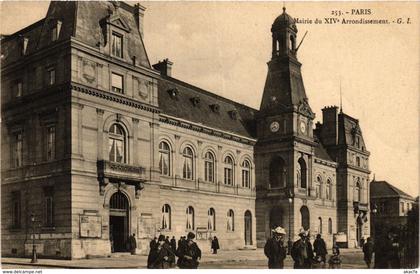 CPA Paris 14e Paris-Mairie du XIV Arrondissement (311060)