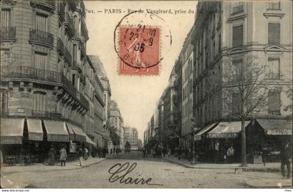 75 - PARIS - arrondissement 15 - rue de Vaugirard