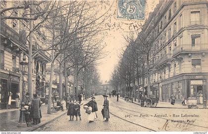 75-PARIS 16e - AUTEUIL RUE FONTAINE