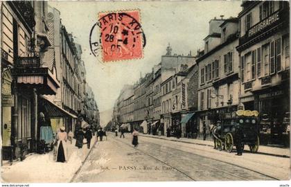 CPA PARIS 16e Passy Rue de Passy (66231)