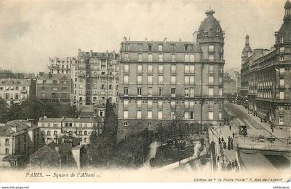 PARIS 16 arrondissement square de l'Alboni