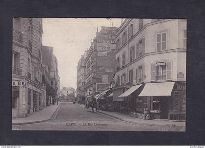 Prix fixe Paris 16 - la Rue Dufresnoy ( Dufrenoy )(animée commerce ND Phot)