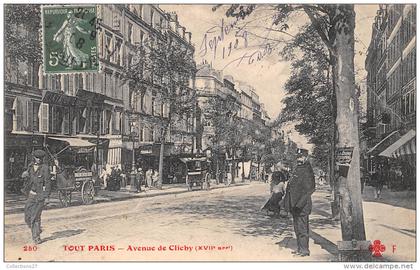 75-PARIS 17- AVENUE DE CLICHY