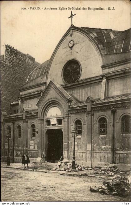 75 - PARIS - arrondissement 17 - Eglise Saint-Michel des Batignolles