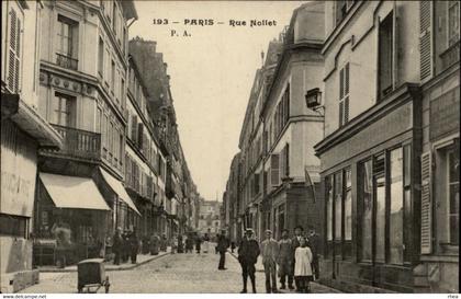 75 - PARIS - arrondissement 17 - Rue Nollet - carotte tabac - enseigne tabac