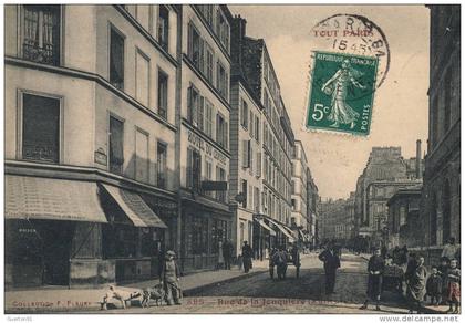 ( CPA 75 )  PARIS 17 ème  /  Rue de la Jonquière -