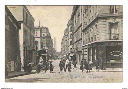 CPA 75 PARIS 17 eme Rue Saussure