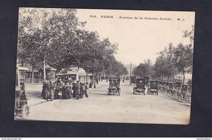 Paris 17 Avenue de la Grande Armee ( animée montée dans autobus M.J. 304)