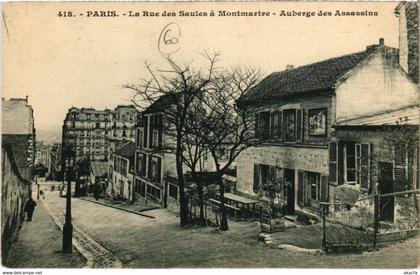 CPA Paris 18e - Rue des Saules (74274)