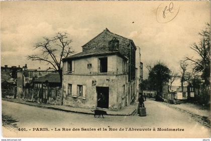 CPA Paris 18e - Rue des Saules (74287)