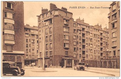 PARIS 18-  RUE JEAN VARENNE