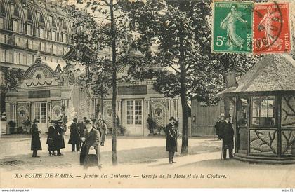 Dép 75 - Arrondissement 01 - XIème foire de Paris - Jardin des Tuileries - Groupe de la mode et de la couture - état