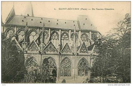 Dép 75 - Paris - Arrondissement: 01 - Saint Séverin - De l´ancien cimetière - bon état