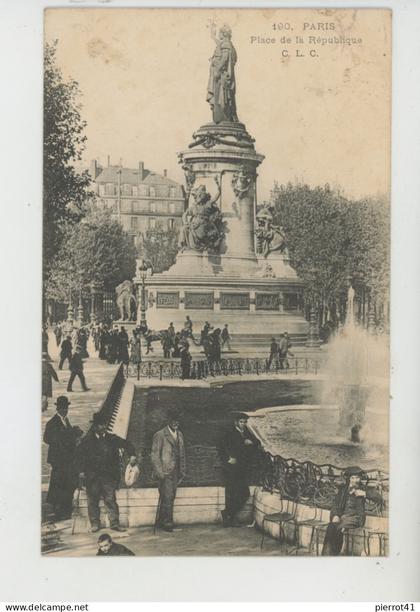 PARIS - IIIème arrondissement - Place de la République