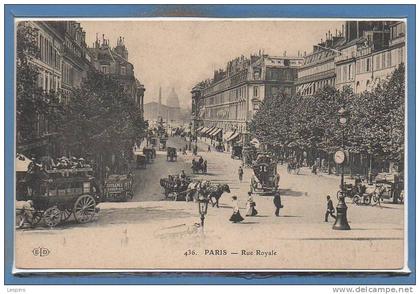 75 - PARIS - Arr. 08 -- Rue Royale