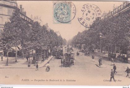 PARIS - ARRONDISSEMENT 08 -  RUE ROYALE ET DE LA MADELEINE