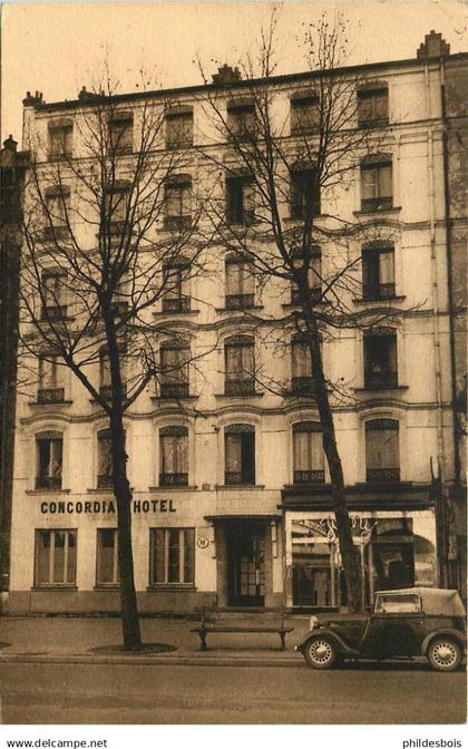 PARIS  12 eme arrondissement   HOTEL CONCORDIA boulevard diderot