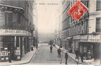 75-PARIS 14e- RUE BAULAN