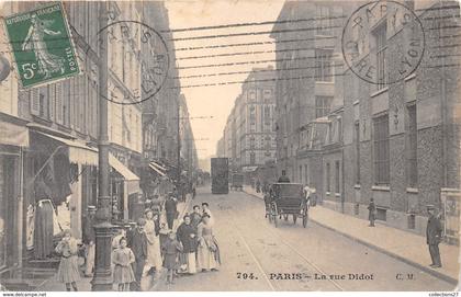 75-PARIS 14e- RUE DE DIDOT