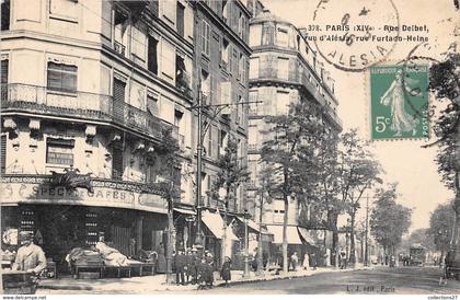 75-PARIS 14e- RUE DELBET