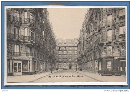 75 - PARIS - 15 Arr. -- Rue Mizon