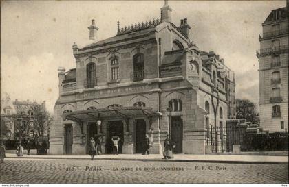 75 - PARIS - arrondissement 16 - gare de Boulainvilliers