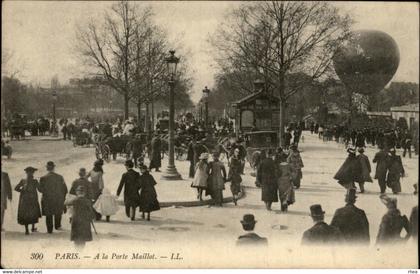 75 - PARIS - arrondissement 16 - porte Maillot - ballon