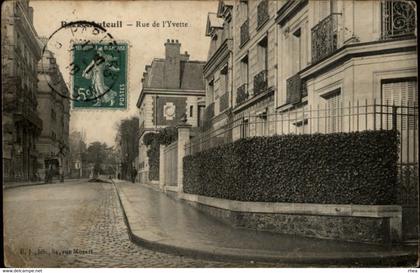 75 - PARIS - arrondissement 16 - rue de l'Yvette