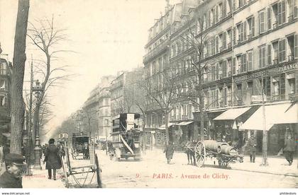 PARIS 17 arrondissement   avenue Clichy