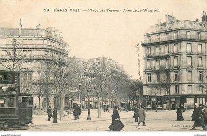 PARIS 17 arrondissement  places des Ternes Avenue de wagram