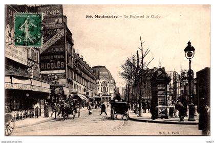 Paris - Montmartre- Boulevard de Clichy