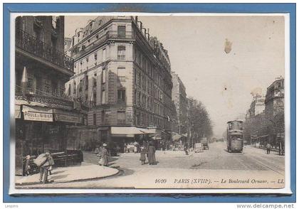 75 - PARIS - 18 Arr. -- Le boulevard Ornano