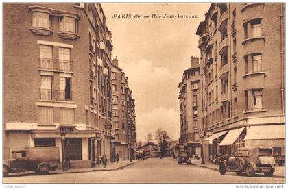 PARIS 18-  RUE JEAN VARENNE