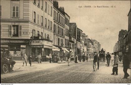 75 - PARIS - arrondissement 20 - Rue d'Avron