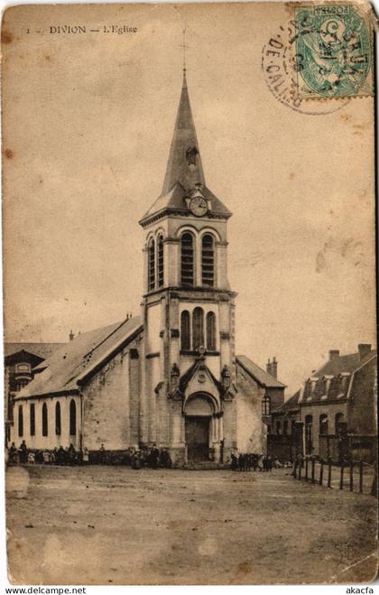 CPA Divion Eglise (1278559)