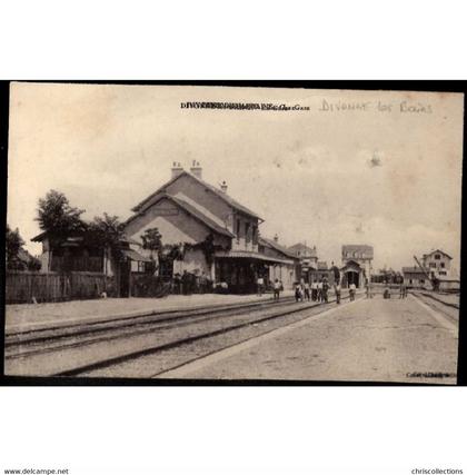 01 - DIVONNE LES BAINS (Ain) - La Gare