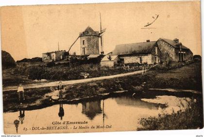 CPA Cote d'Emeraude - DOL-de-BRETAGNE - Le Moulin du Mont-Dol (226942)