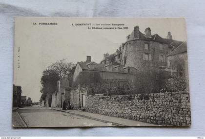 Domfront, les anciens remparts, le château, Orne 61