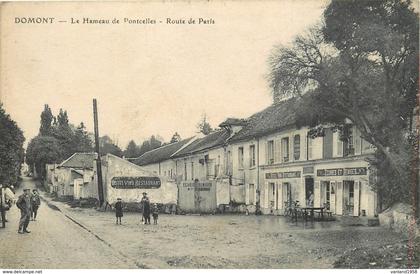 DOMONT-le hameau de Pontcelles-route de Paris