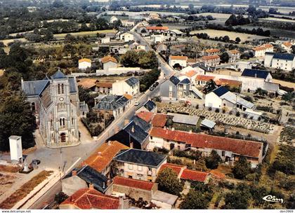 DOMPIERRE-sur-YON - Vue aérienne - Le Centre du Bourg - Eglise