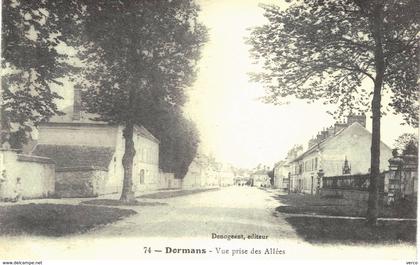 Carte postale ancienne de  DORMANS