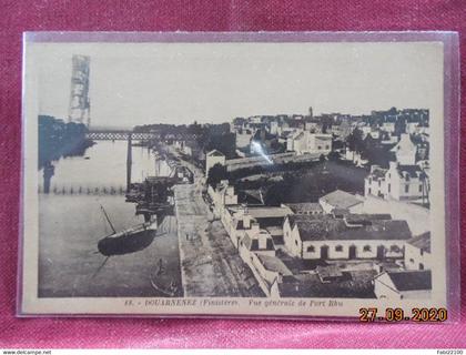 CPSM - Douarnenez - Vue générale de Port Rhu